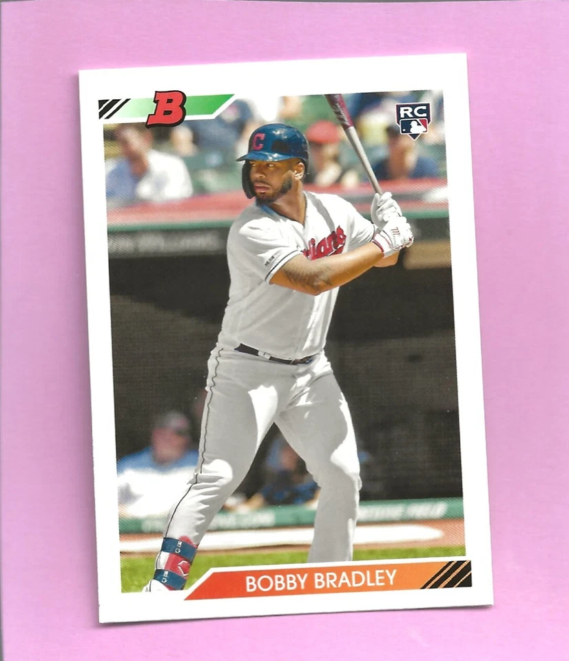 2020 Bowman Heritage Bobby Bradley RC #20 Cleveland Indians - Image 1 of 1