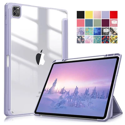 Hybrid Slim Case for iPad Pro 12.9'' 6th 2022 Shockproof Transparent Back Shell - Image 1 of 4