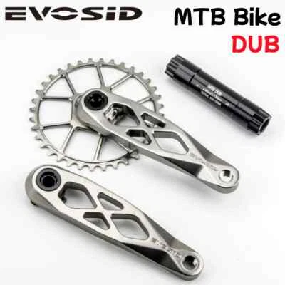MTB Bike Crank Chainring DUB 165mm DUB Axis 29mm Mountain Bicycle Crankset 170mm - Image 1 of 4