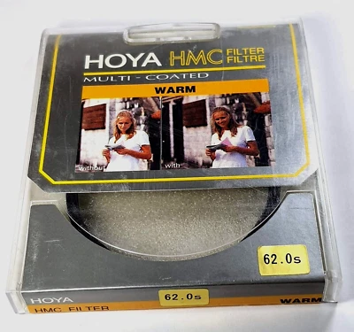 Hoya HMC 62mm Warming Color Correction Glass Lens Filter Japan 62 mm Multi Coat - Image 1 of 4