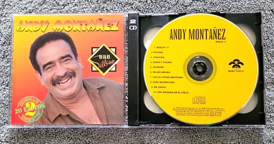 Andy Montañez 2 Cds Oro Salsero.(EX).Rodven.20 songs.1994.Primera Edicion. - Image 1 of 4