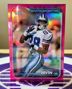 2024 TOPPS CROMO FUTBOL ROSA REFRACTOR MICHAEL IRVIN/399 - Imagen 1 de 1