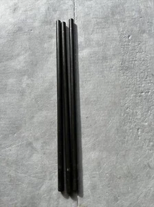 12L14 Steel Bar Stock 3/8 in (.375) Round x 12" (3 Bar Lot) - Picture 1 of 2