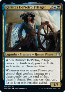RAMIREZ DEPIETRO, PILLAGER mtg NM-M Commander Dominaria United 1 Unc - Imagen 1 de 1