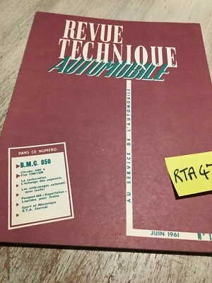 Revisione Tecnica Automobile BMC 850 Morris Mini-Minor Austin Seven B. M.C 1961 - Immagine 1 di 4