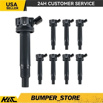 8Pcs Ignition Coils For Lexus GS430 2001-2007 Lexus LS430 4.3L 2001-2006 - Image 1 of 4