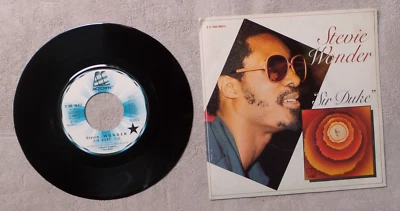 VINYLE 45T 7" SP MUSIQUE / STEVIE WONDER - SIR DUKE - 1977 MOTOWN - 2C 006 98912 - Photo 1/2