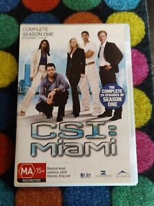 CSI:  Miami Complete Season 1 dvd Free Post in Australia 