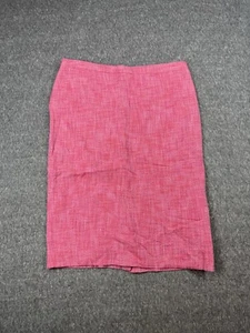 Moschino Cheap And Chic Skirt Womens Size 10 Pink Tweed Pencil Lined Vintage - Picture 1 of 9