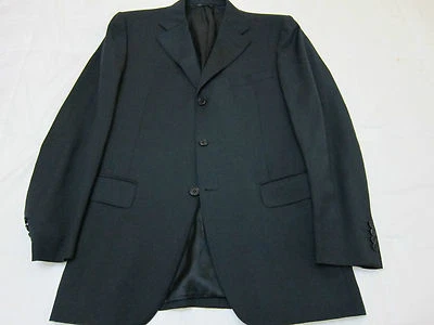 CHAQUETA DE LANA AZUL MARINO DE CANALI.48R/CANALI WOOL NAVY JACKET 38R. - Imagen 1 de 2
