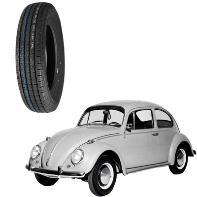 SET 4 Reifen 155 15 82S 155-15 DATEX WR75 CLASSIC 155 80 SR15 M+S - Bild 1 von 4