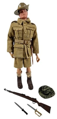 Figura de colección Hasbro GI Joe 12” SOTW AUSTRALIANOS Soldados del Mundo 1964 Foto 1 de 4