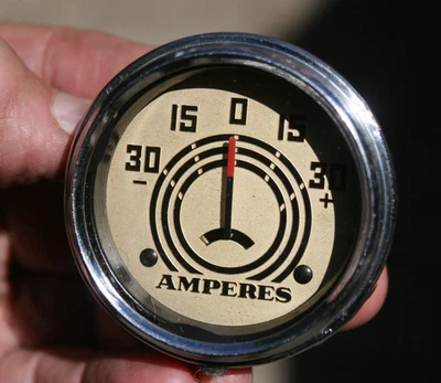 34 1934 Cadillac Vintage 30-30 Amp Gauge - Image 1 of 4