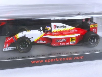 Spark Modelo 1 43 Lola BMS T93 30 Ferrari V12 M. Alboreto GP de Bélgica Foto 1 de 4