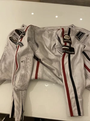 Chaqueta de cuero italiana vintage Foto 1 de 4