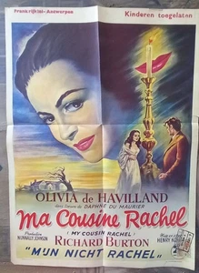 Affiche De Film Originale "Ma Cousine Rachel", De 1952, Pliée, France - Picture 1 of 4