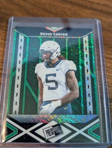 Devin Carter 2024 Leaf Football 1/1 Pre Production Proof - Picture 1 of 7