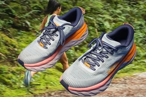 Hoka One One W Bondi 7 Women’s Running Shoes 1110519 LRBI Sneakers size 8.5  - Picture 1 of 11