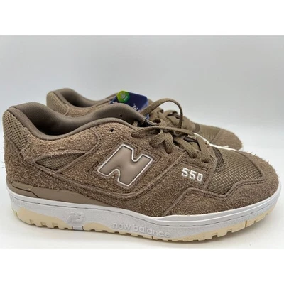 New Balance 550 Suede Mushroom BB550PHA Sneakers Men's Size 9 - Image 1 of 4