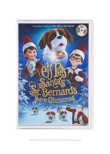 ELF ON THE SHELF ELF PETS SANTA'S ST BERNARD'S SAVE CHRISTMAS DVD NEW SEALED - Picture 1 of 1