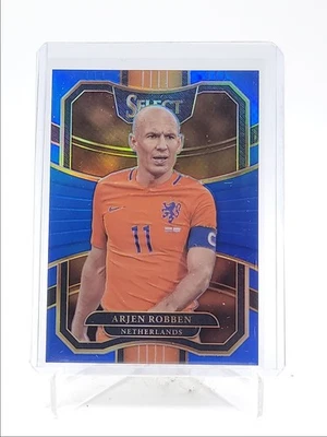 ARJEN ROBBEN 2017 SELECT TERRACE SOCCER BLUE PRIZM NETHERLANDS /299 Q5918 - image 1 of 2