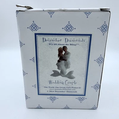 Rare December Diamonds Wedding Couple Merman Ornament 2014 New in Box - Retired - Image 1 of 4