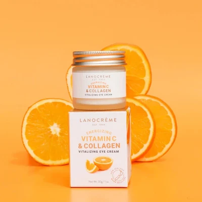 Lanocreme Energizing витамин С и коллаген оживляющий крем для глаз 30 г - Изображение 1 из 3