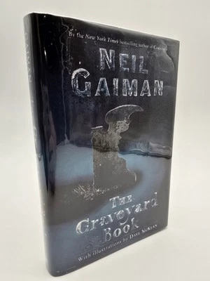 The Graveyard Book by Neil Gaiman, 1st Edition, 1st Printing, HC DJ Foto 1 de 4