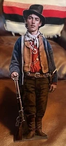 Figura Billy the Kid Western de mesa Standee resolución coloreada corregida 10" - Imagen 1 de 2