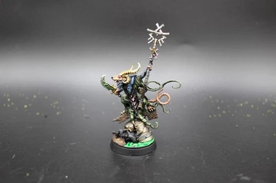 Warhammer Age of Sigmar Skaven Grey Seer Model Painted - Image 1 of 2