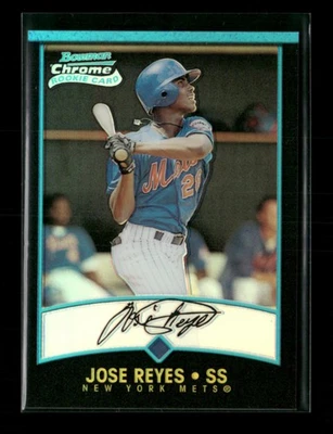 2001 Bowman Chrome #164 Jose Reyes Refractor - Image 1 of 2