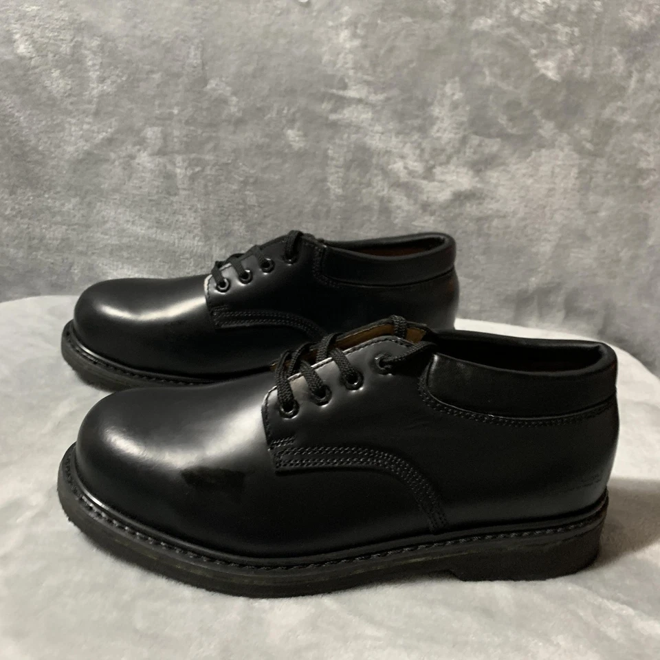Sears DieHard Work Shoes Mens 12 EE Black Steel Toe Oxford Chunky ASTM F2413-11 - Image 1 of 4