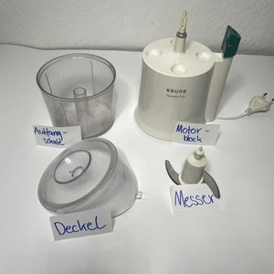 KRUPS Speedy Typ 720 Ersatzteile einzeln: Deckel Auffangschale Messer Motorblock - Bild 1 von 18