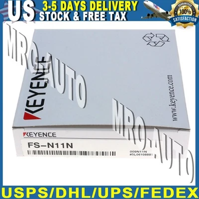 NEW For Digital Fiber Sensor Optic Amplifier Cable Keyence FS-N11N US Free TAX - Image 1 of 4
