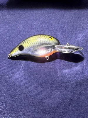 Vintage Pre-Pradco Bandit 200 Cromo Tenn Shad - 340 Foto 1 de 4