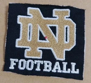 ND Football HS Rough Cut Patch - Bild 1 von 4