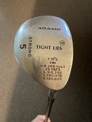 Adams Tight Lies Fuerte 5 Madera 19° Varilla Grafito Derecha Junior 36" Golf Pride Grip Foto 1 de 4