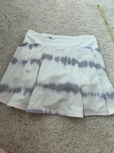 Lululemon Run-Pace Rival Damenrock Stretch Golf Skort Größe 2 weiß bunt - Bild 1 von 17