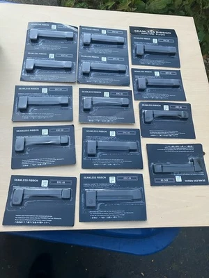 Lote de 14 Cartuchos Originais de Fita Sem Costura Epson ERC-09 ROXO NOVO EM FOLHA - Imagem 1 de 4