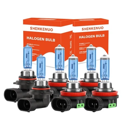 Faros halógenos enchufables para Toyota Prius 2012-2015 luces antiniebla altas y bajas Foto 1 de 4