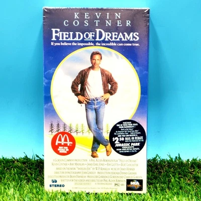 Field of Dreams (VHS, 1989)  Universal With MCA Watermark New Factory Sealed - Image 1 of 4