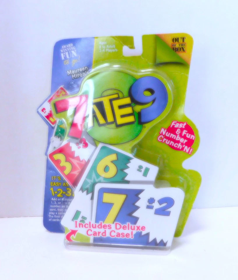 Out of the Box Publishing Fun to Go Maureen Hiron 7 ATE 9 Card Game - Image 1 of 4