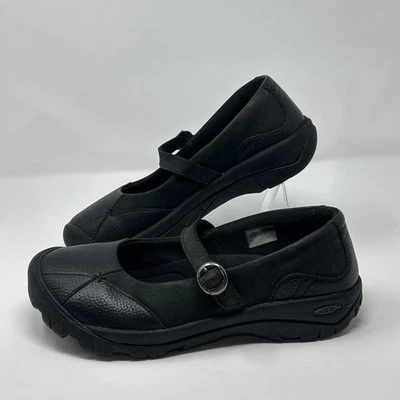 Zapatos Keen Presidio MJ Mary Jane para mujer 9,5 anchos de cuero negro informales cómodos Foto 1 de 4