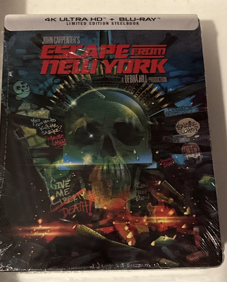 Escape From New York  4K UHD Blu-ray - Steelbook - Tear In Plastic Foto 1 de 1