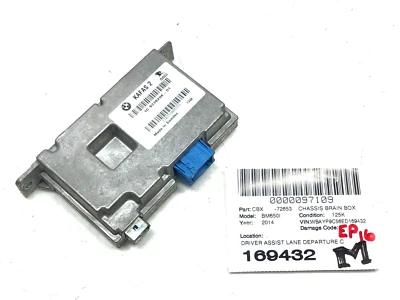 2013-2017 BMW 650i DRIVER ASSIST LANE ВЫЕЗД КАМЕРЫ УПРАВЛЕНИЯ МОДУЛЬ OEM - Изображение 1 из 4