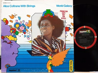 ALICE COLTRANE "WORLD GALAXY" ABC IMPULSE AS-9218 PROMO GATEFOLD SPIRITUAL JAZZ - Image 1 of 4