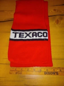 TEXACO Vintage Red Scarf 50" x 7" - Picture 1 of 2