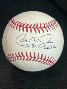 Orioles CAL RIPKEN JR SIGNED BASEBALL W/Extra Inscription JSA COA - Picture 1 of 9