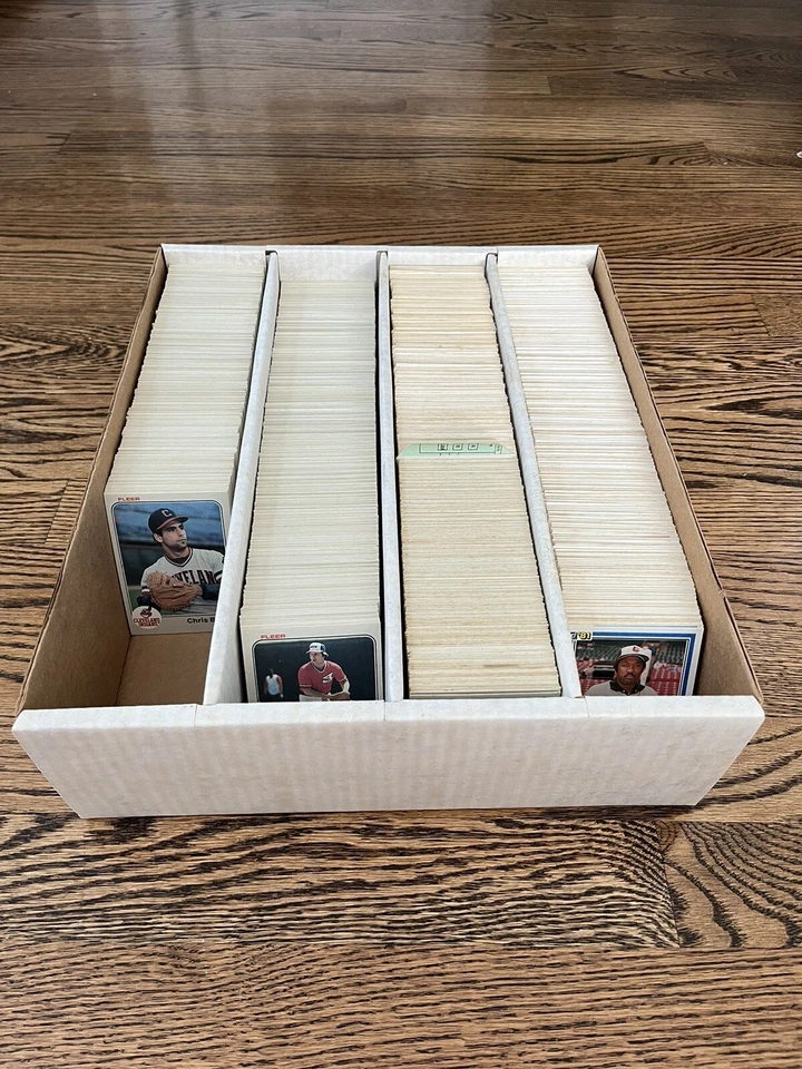 1983 Fleer Baseball Commons, Rookies, Stars - Complete Your Set #251 - #500 - Image 1 of 1