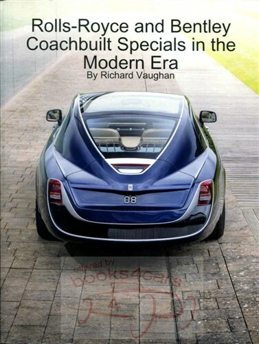 ROLLS ROYCE BENTLEY LIVRO TREINADOR CONSTRUÍDO ESPECIAIS ERA MODERNA VAUGHAN RICHARD - Imagem 1 de 1